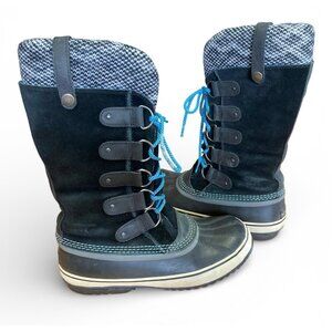 Sorel New Upgraded Hardware Winter Waterproof Insulated Boots, Women's 11, Black